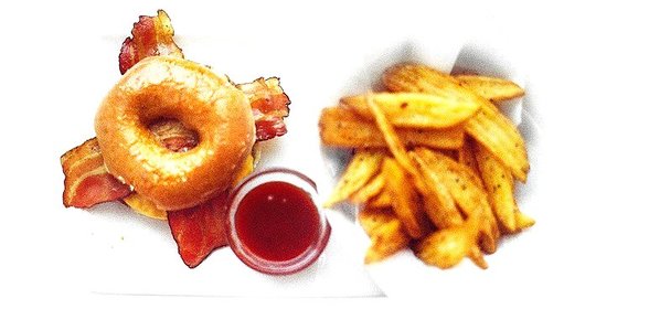 Донат-бургер