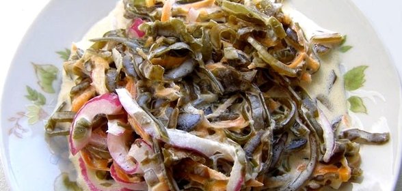 Салат из морской капусты