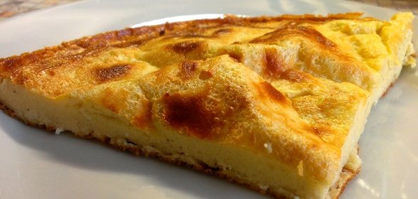 Быстрый омлет на сковороде