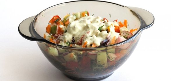 Салат «Овощная палитра»