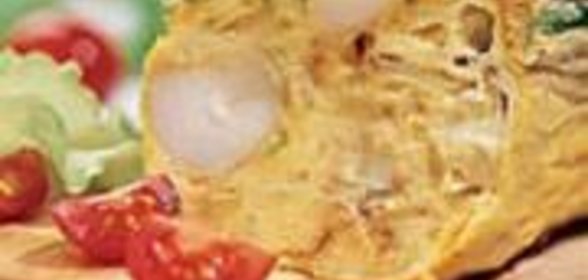 Фриттата (омлет) с молодым картофелем и сыром