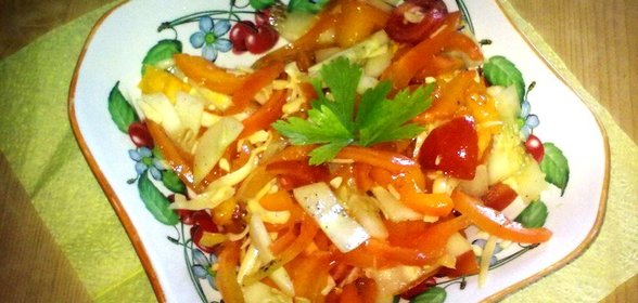 Китайский овощной салат