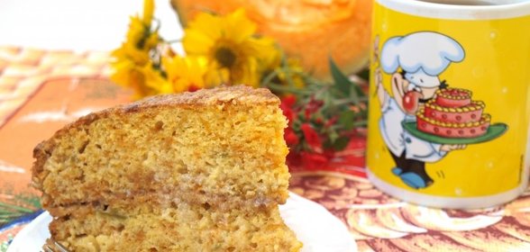 Тыквенный торт