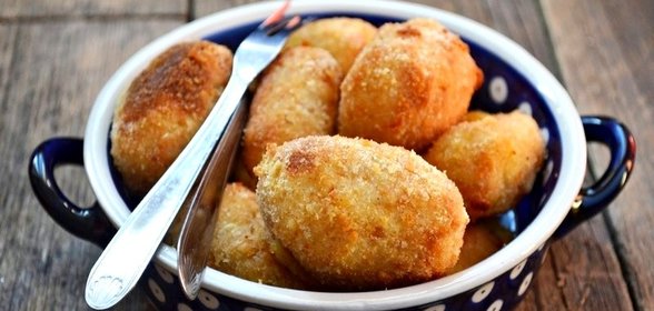 Картофельные крокеты с сыром