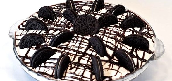 Пирог из крекеров и мороженого