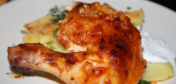 Идеальная курица в духовке