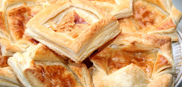 Тарталетки из слоеного теста