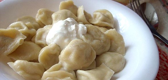 Пельмени с курицей