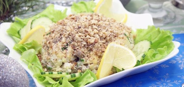 Салат «Новогодняя горка»