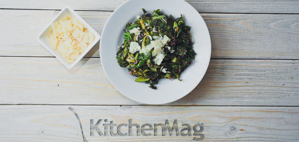 Теплый салат из капусты: пошаговый рецепт