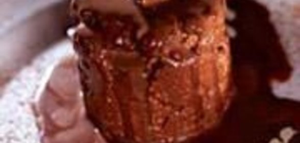 Мусс из темного горького шоколада