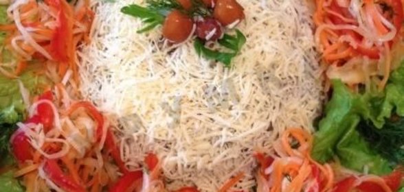 Салат Грибная тайна