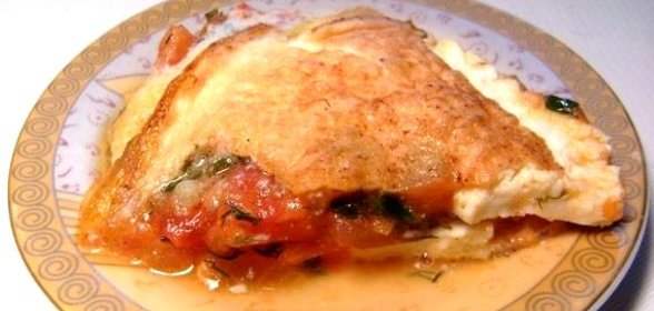 Омлет фаршированный