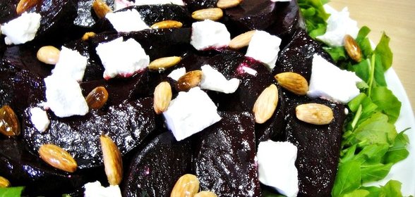 Салат из свеклы и феты