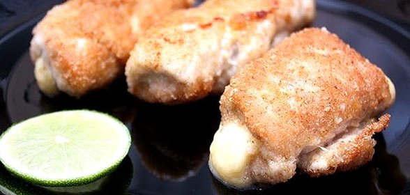 Рулеты из индейки с сыром