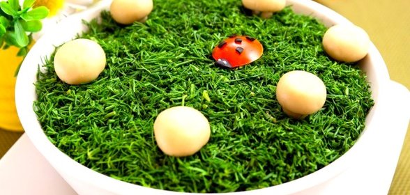 Салат «Грибная поляна»