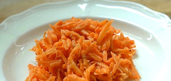 Салат из тёртой моркови