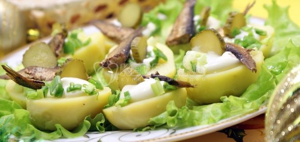 Новогодняя закуска «Под водочку»