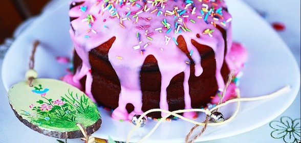 Пасхальный кулич с ароматом жасмина, вкусом мандаринового лета и кокосового настроения