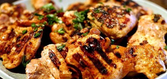 Курица с лаймом и текилой