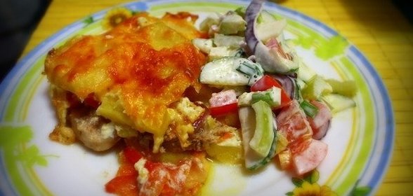 Мясо по-французски