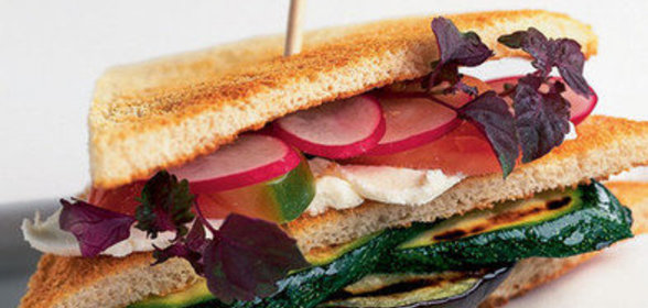 Сандвич с овощами