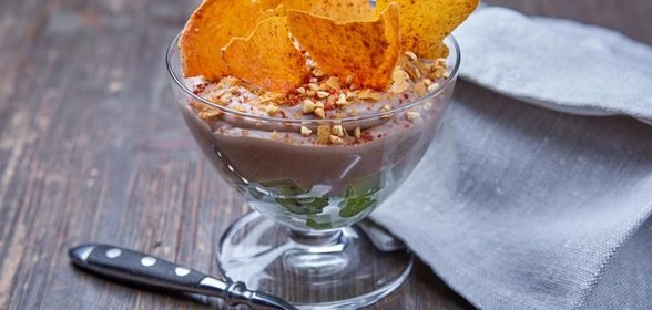 Мусс из фейхоа с кокосовым молоком