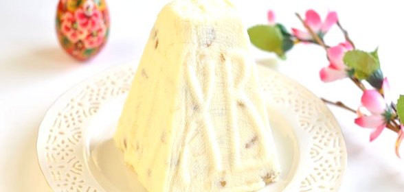 Пасха со сливками без яиц