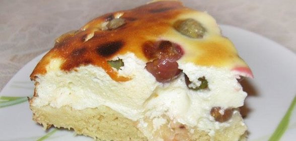 Пирог с крыжовником