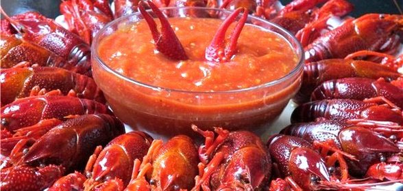 Раки в томатном соусе