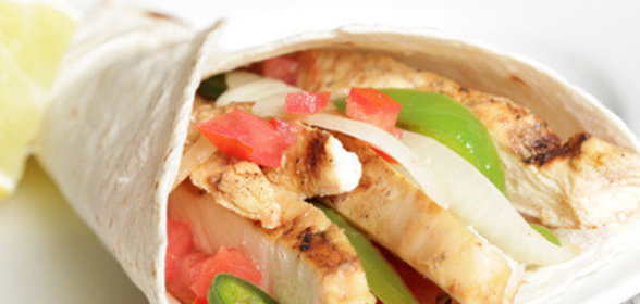 Бурритос с курицей