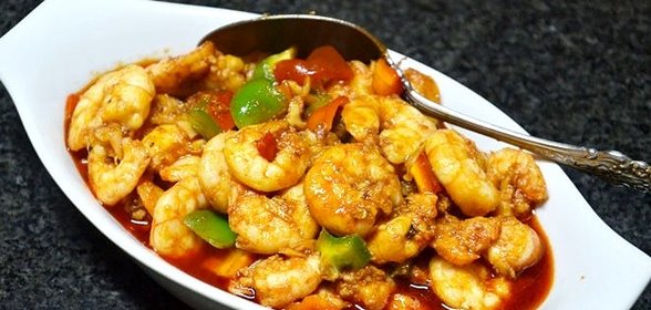 Острые креветки