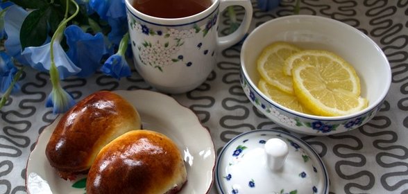 Пирожки дрожжевые на кефире