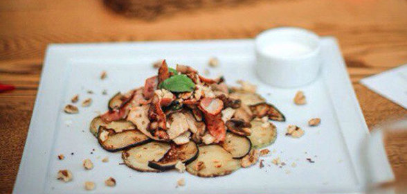 Теплый салат «Калифорнийское утро»