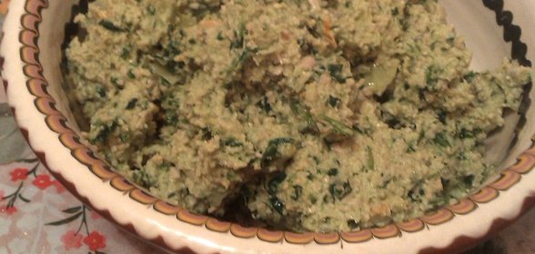 Сырой хумус из семечек