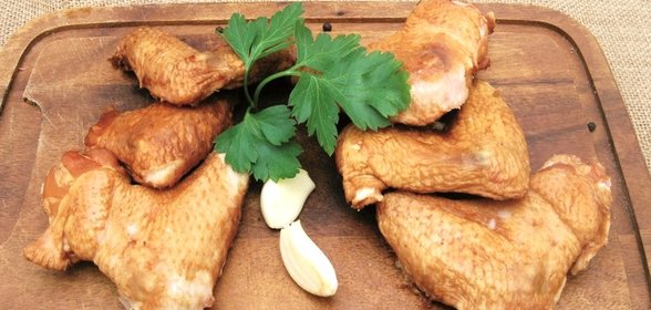 Копченые крылышки