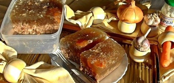 Холодец из говяжьих хвостов