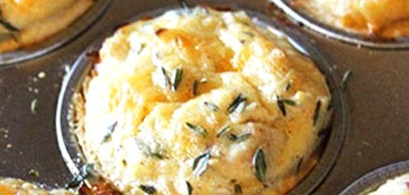 Картофельные тарталетки с тмином и базиликом «Аморе»