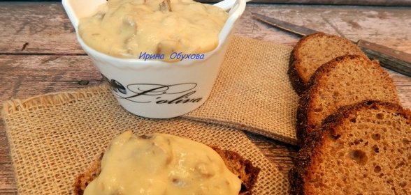 Плавленый сыр с грибами