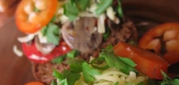 Тосты с грибами