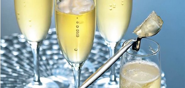Десерт из шампанского