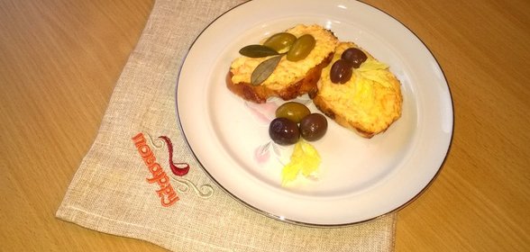 Морковно-сырная закуска