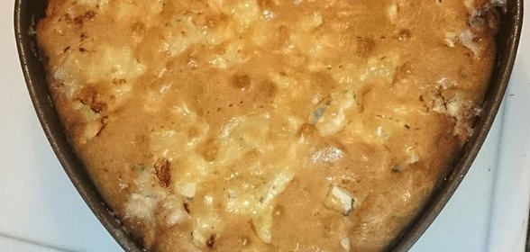 Пирог с курицей и картофелем