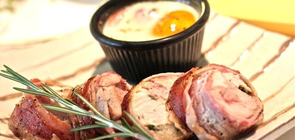 Мясные рулетики в фольге