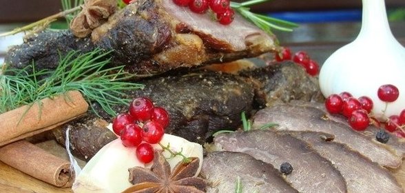 Сыровяленое гусиное филе