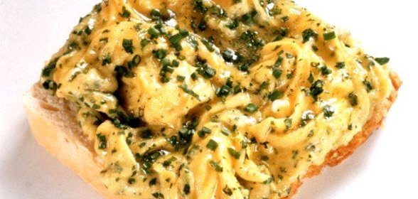 Бутерброд с яичным паштетом