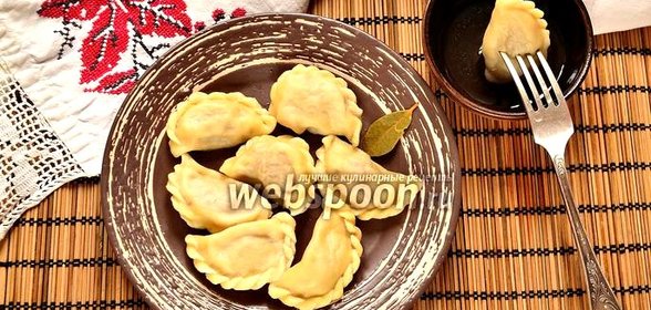 Пельмени из трёх видов мяса