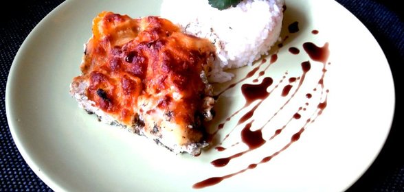 Филе тиляпии с апельсином и сулугуни