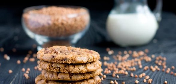 Шоколадное печенье из гречневой муки с маслом Beurre Noisette