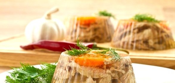 Холодец из куриной грудки